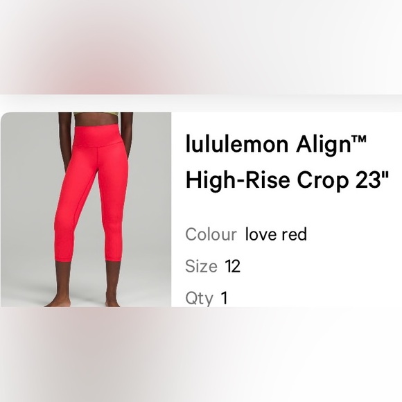 Lululemon Align 23” - Picture 2 of 2